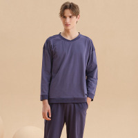 Athletic casual dropped shoulders loungewear 14