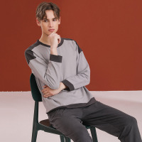 Athletic casual dropped shoulders loungewear 14