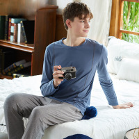 Knit cotton spandex pajamas 21