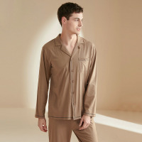 Knitted cotton modal pajamas 22