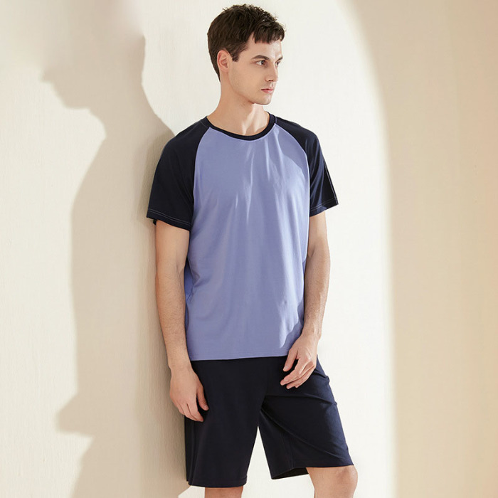 round neck raglan sleeve pajamas 30