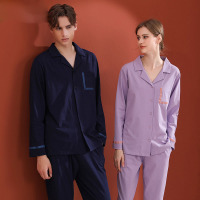 Simple European Style Knitted Cotton Homewear 13