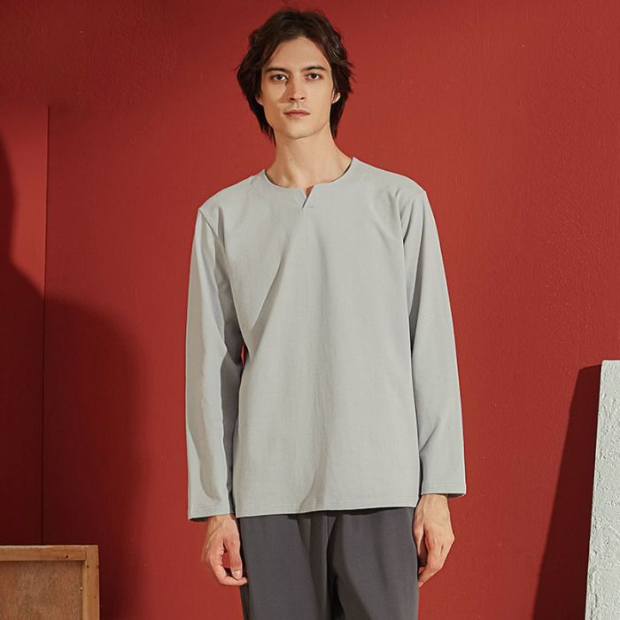 solid color brushed loungewear 09