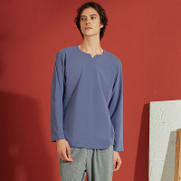 solid color brushed loungewear 09