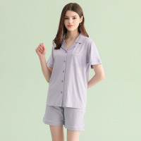 Cardigan modal cotton pajamas 89