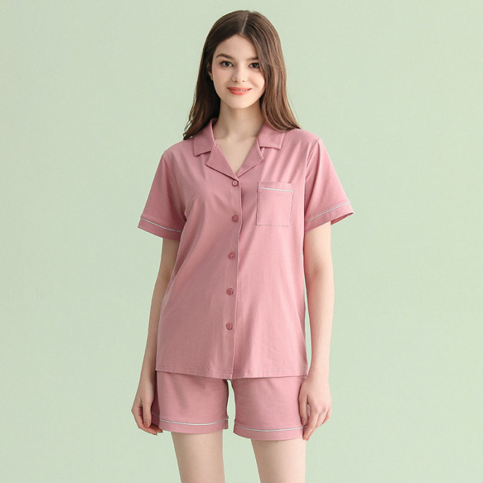 Cardigan modal cotton pajamas 89