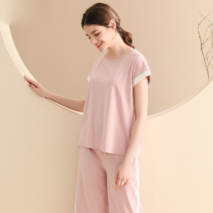 Contrasting Modal Loungewear 88
