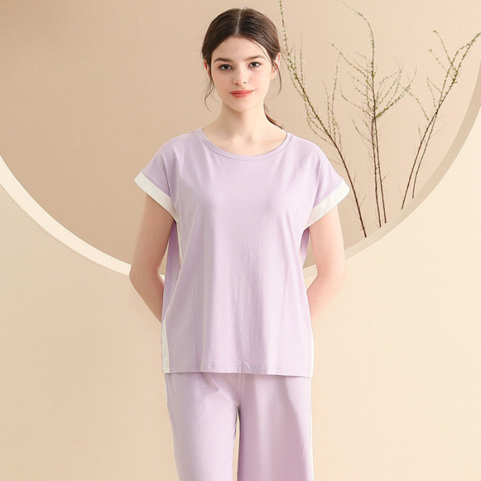 Contrasting Modal Loungewear 88
