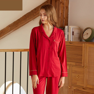 Jane Europe women's long sleeve pajamas 100