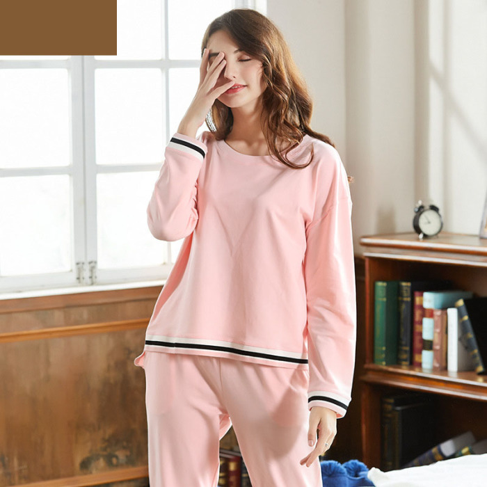 Loop-knit cotton pajamas 78