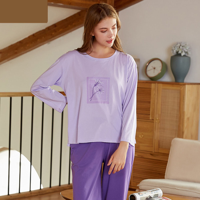 printed loose pajamas 60
