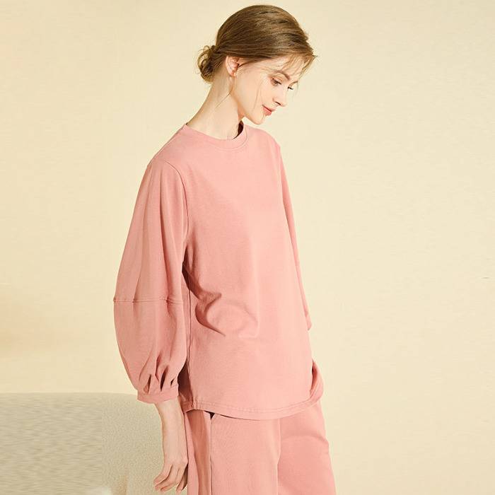 Shu velvet cotton pajamas 77