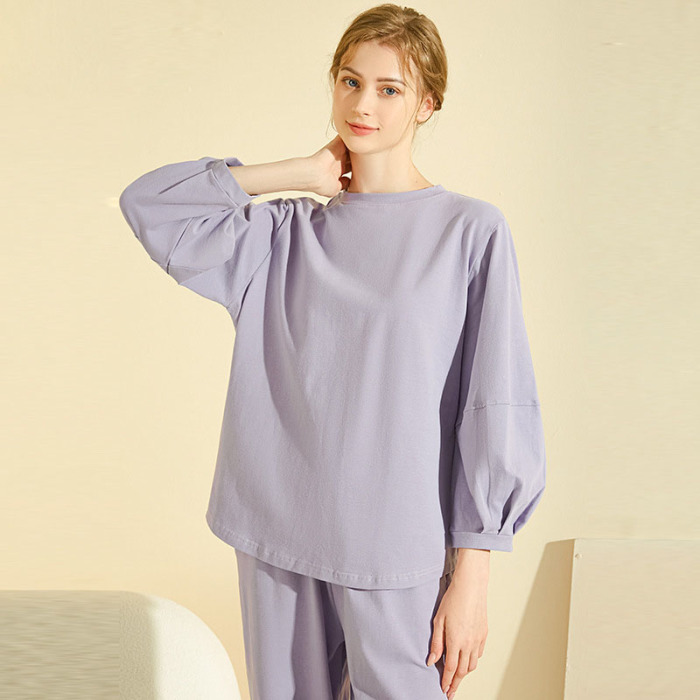 Shu velvet cotton pajamas 77