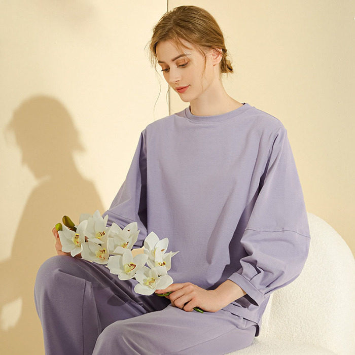 Shu velvet cotton pajamas 77