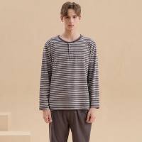 simple striped pajamas 55