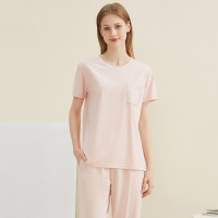 Solid Color Casual Soft Homewear 92
