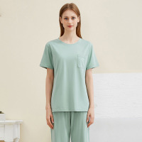 Solid Color Casual Soft Homewear 92