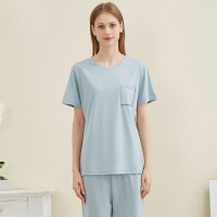 Solid Color Casual Soft Homewear 92