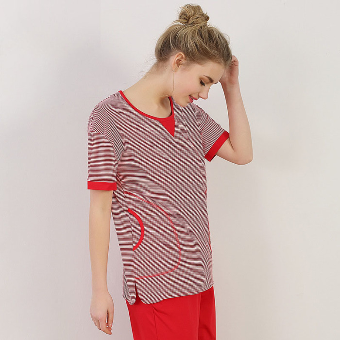 Striped Cotton Pajamas 99