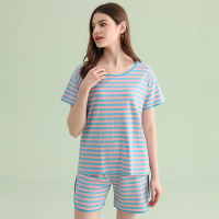 Super Soft Knit Striped Pajamas 98