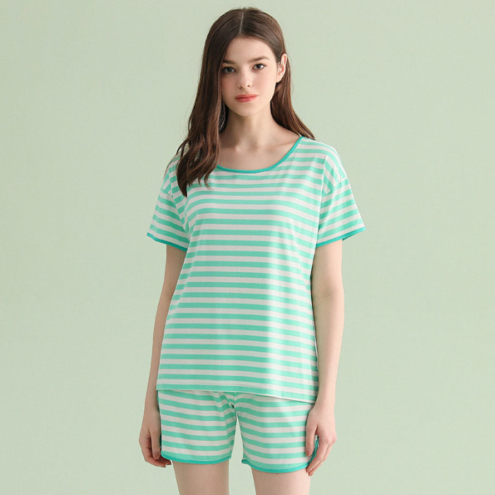 Super Soft Knit Striped Pajamas 98