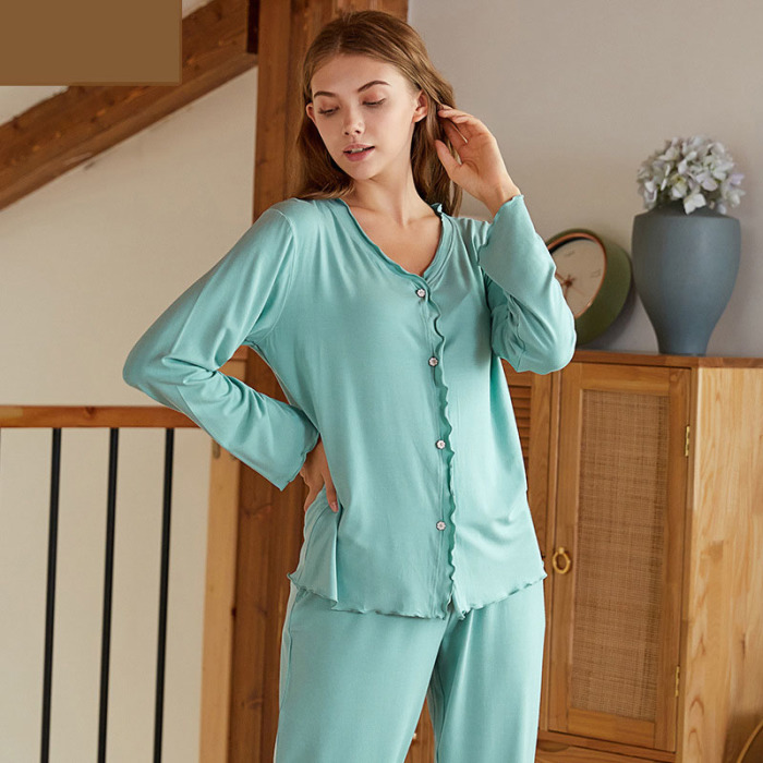  Wooden ears cardigan home wear 116