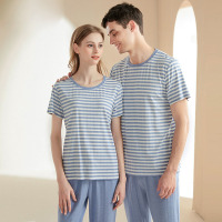 colored yarn jacquard pajamas 119