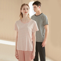 colored yarn jacquard pajamas 119