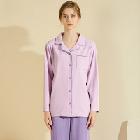 Double-sided woolen button-up pajamas 129