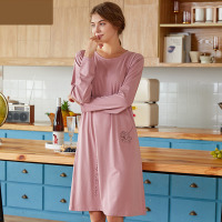 elegant embroidered nightdress 159