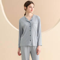 Lace Soft Knit Pajamas 114