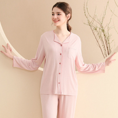 Lace Soft Knit Pajamas 114