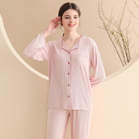 Lace Soft Knit Pajamas 114