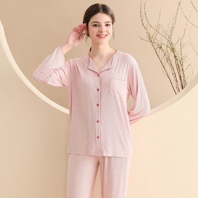 Lace Soft Knit Pajamas 114