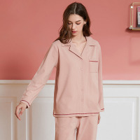 lapel fleece pajamas 135