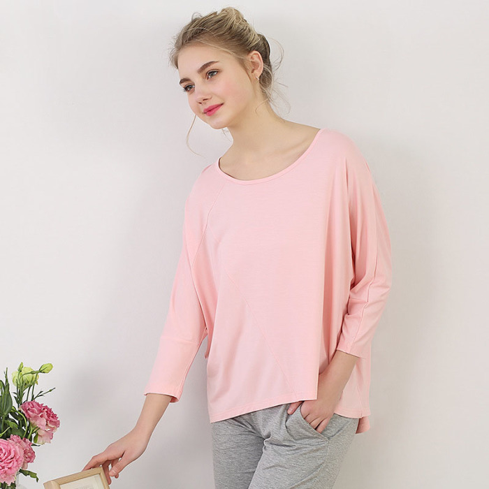 Loose and simple bat sleeve pajamas 126