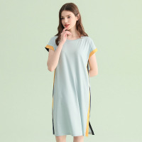Raglan short sleeve knitted nightdress 158