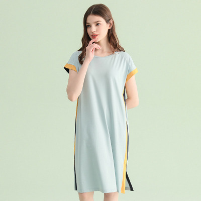 Raglan short sleeve knitted nightdress 158