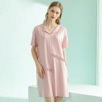 ruffled lace nightdress 152