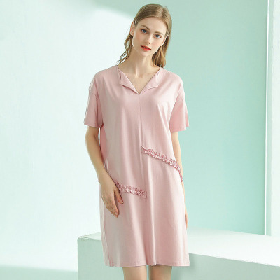 ruffled lace nightdress 152