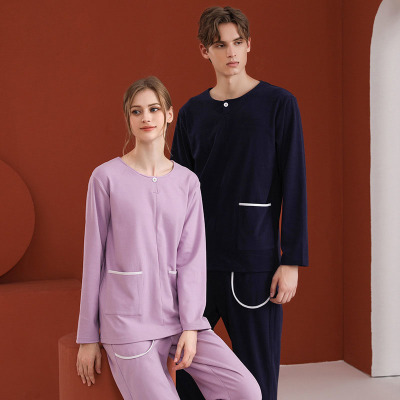 thick German fleece pajamas 142
