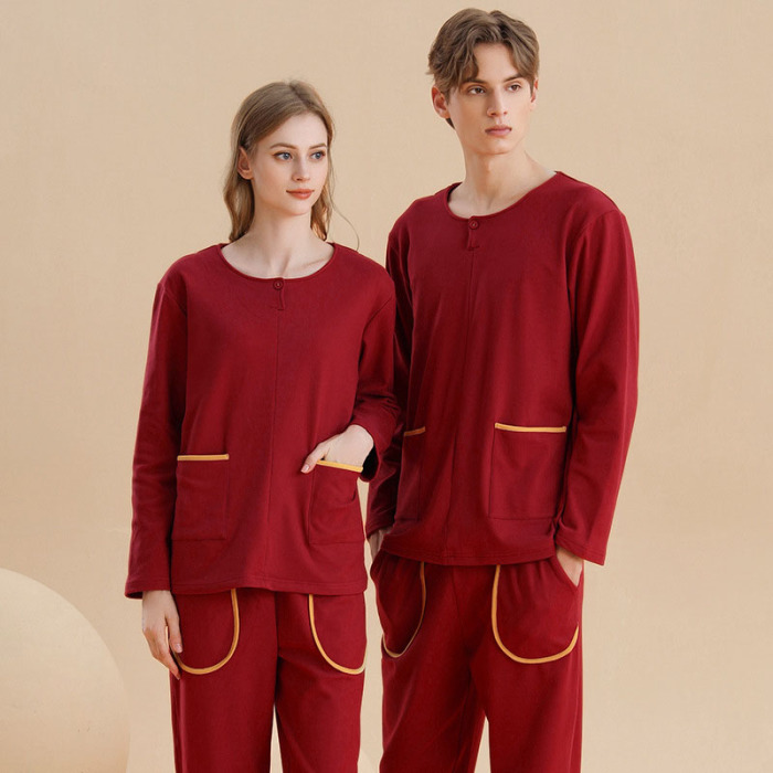 thick German fleece pajamas 142
