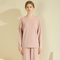 V-neck cashmere pajamas 134